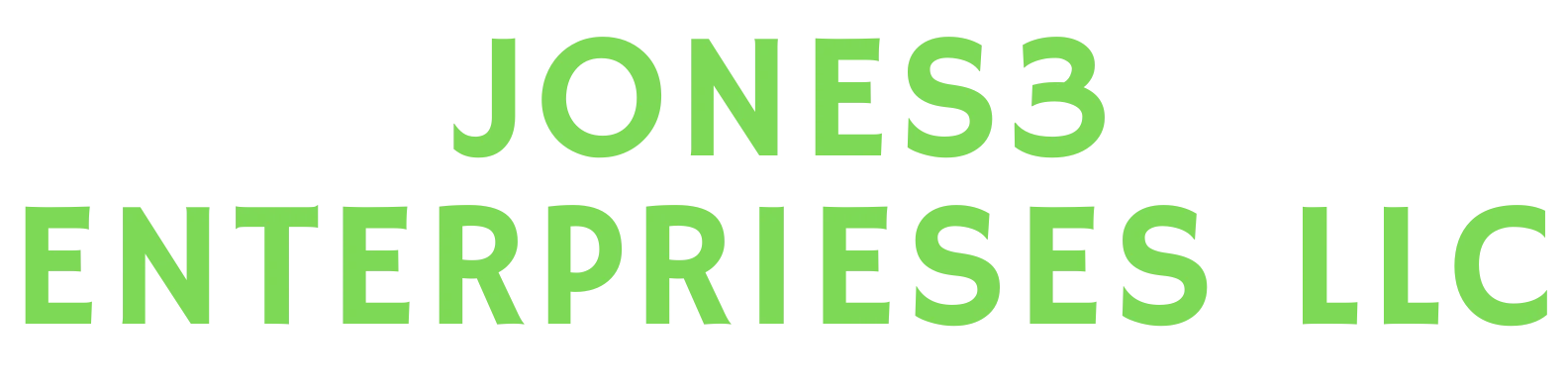 JONES3 ENTERPRIESES LLC